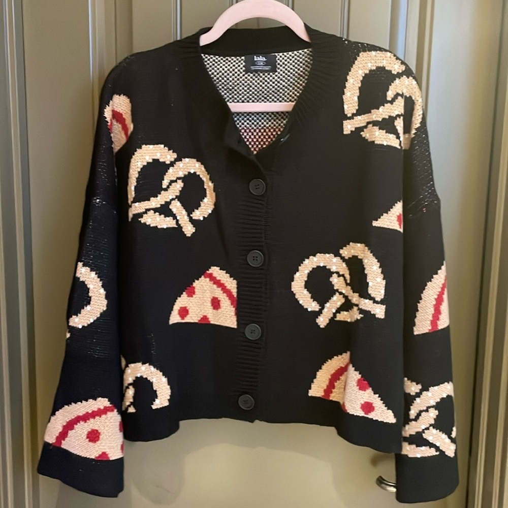 Dressed in Lala New Yorker is my Boyfriend Cardigan, size S/M